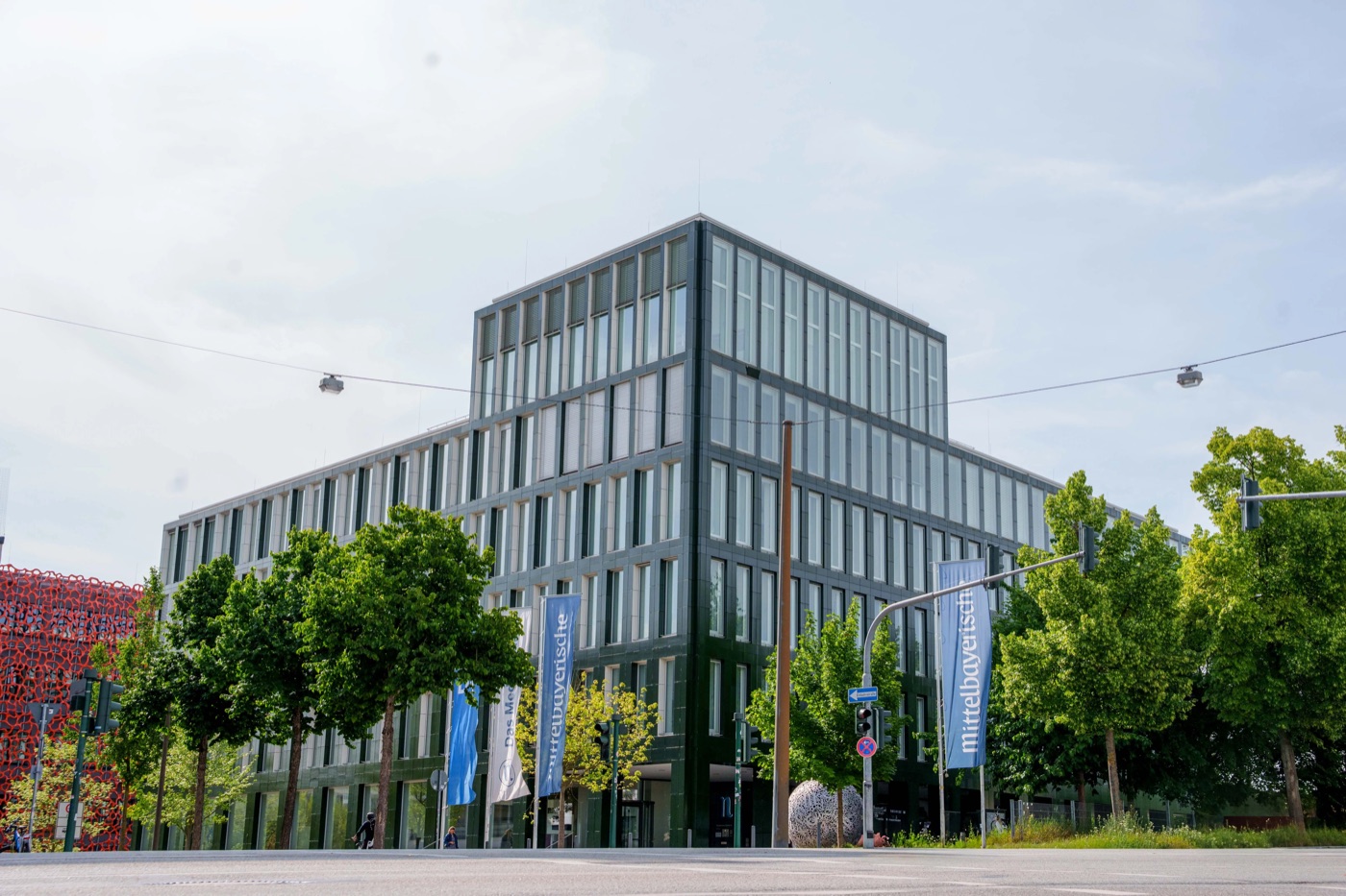 Bürogebäude von Atex Media in Regensburg