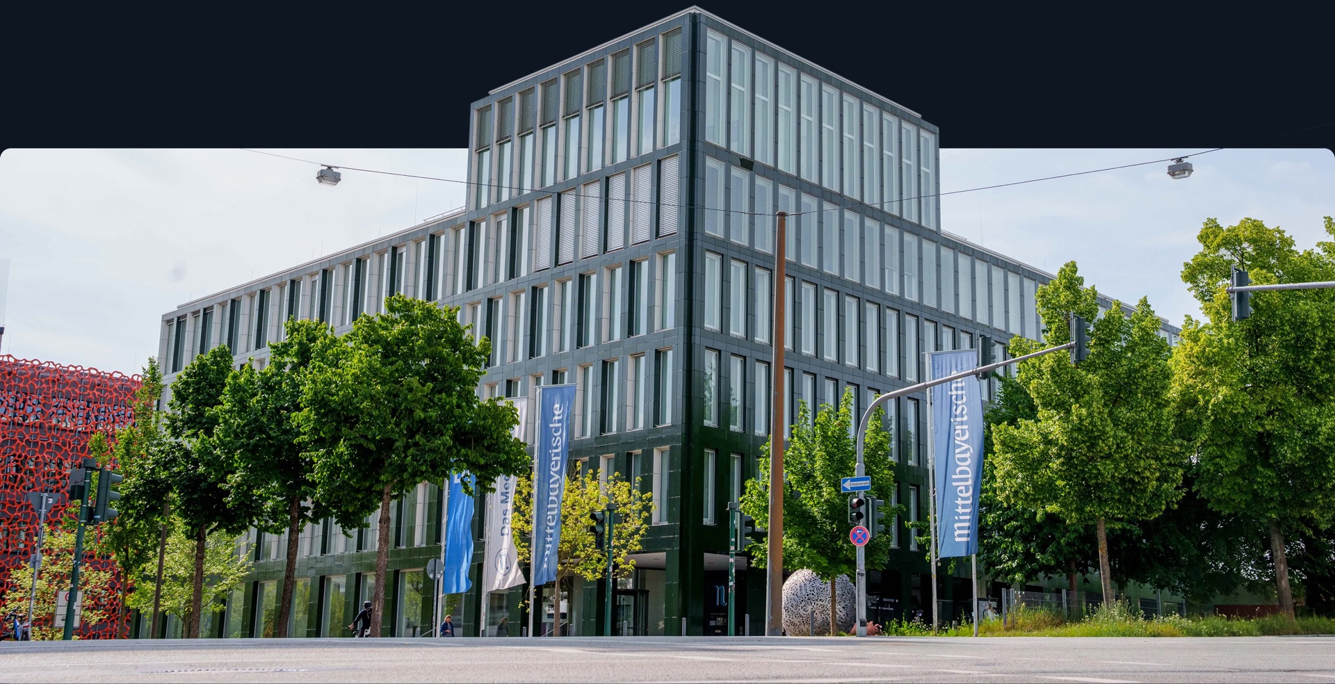 Bürogebäude von Atex Media in Regensburg